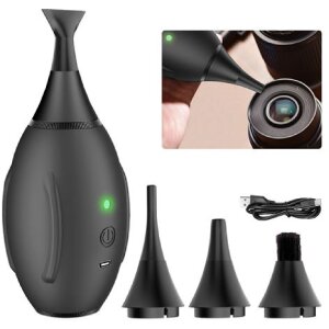 Blăsor electric Lensgo – pentru curățarea obiectivelor și camerelor