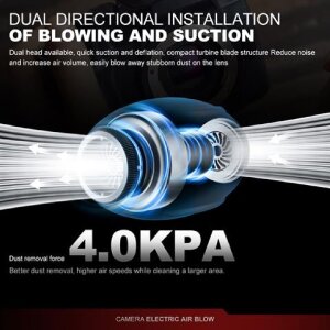 Blăsor electric Lensgo – pentru curățarea obiectivelor și camerelor