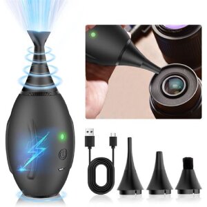 Blăsor electric Lensgo – pentru curățarea obiectivelor și camerelor