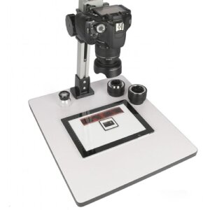 Set studio foto StudioKing CS-105 cu suprafață 40x48 cm și coloană ajustabilă 71 cm