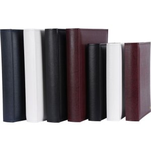 Henzo Fotoalbum LONZO XL schwarz 30x36,6 cm 80 Seiten Pergamin Schutz