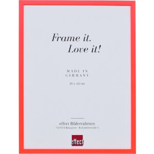 Rama foto din lemn masiv cu profil neonros 30x40 cm și...