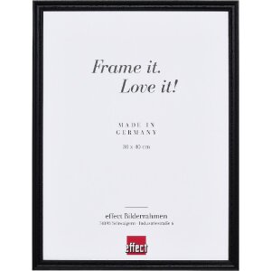 Ramă foto Effect Profil 2440 negru 21x28 cm cu sticlă acrilică de muzeu