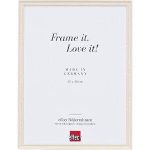 Rama foto Profil 2440 albă 25x60 cm cu sticlă transparentă