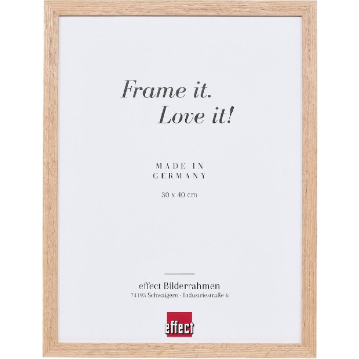 Sprijinire de lemn pentru oglindă Profil 2430, cedru neprelucrat 61x91,5 cm