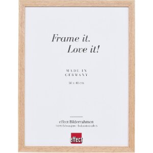 Rama foto din lemn ești masiv 21x28 cm cu sticlă antireflex