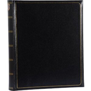 Henzo Fotoalbum MEMORY schwarz 30x36,5 cm 100 weiße...