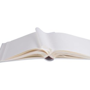 Henzo Fotoalbum MEMORY 30x36,5 cm Weiß Kunstleder Goldprägung 100 Seiten