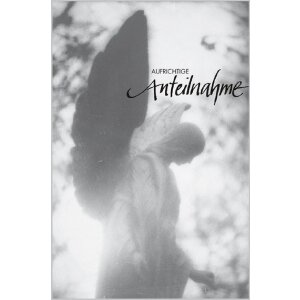 ARTEBENE Trauerkarte Engel Elegant Schwarz-Weiß mit...