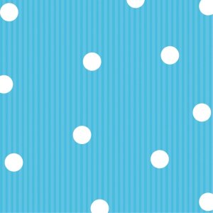 ARTEBENE Papier-Servietten Dots-Streifen-aqua 25x25 cm 20...