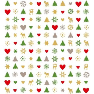 ARTEBENE Papier-Servietten Minidots-Icon- 33x33 cm 20...