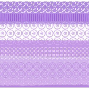 Papier-Servietten Mustermix-Streifen