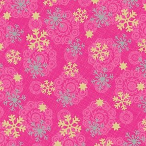 ARTEBENE Papier-Servietten Eisstern pink gold 33x33 cm 20...