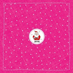 ARTEBENE Papier-Servietten Santa-Mini-pink 33x33cm 20...