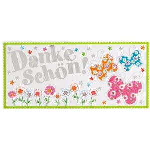 Artebene Geldumschlag Danke schön