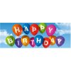 Artebene Karte Birthday-Ballons 21x8 cm