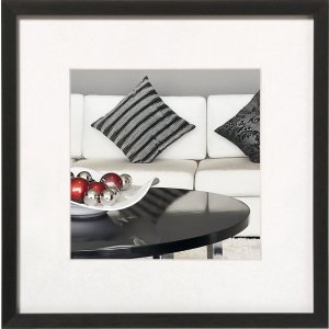 Walther Alurahmen Chair 20x20 cm schwarz Aluminium matt...