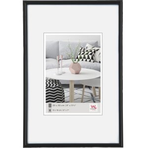 Walther Kunststoffrahmen Galeria 40x60 cm schwarz...