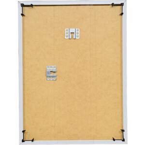 Rama foto din plastic roz 20x25 cm cu sticlă de muzeu