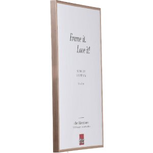 Rama foto Effect 30x30 cm roz plastic cu sticlă anti-reflectantă și UV