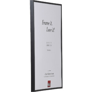 Effect ramă foto 10x10 cm gri cu sticlă antireflecție din plastic