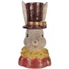 Clayre & Eef 6PR6029 Decorativă bust de iepure bej/roz 16x13x29 cm