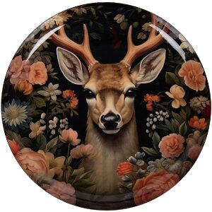 Clayre & Eef 66414 Dekorative Schale Schwarz-Braun...