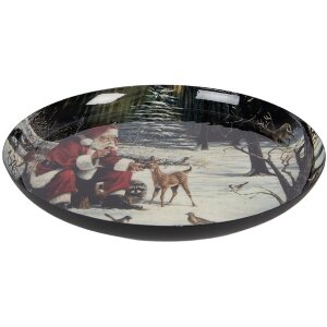 Clayre & Eef 66416 Dekorative Schale Ø 28 cm...