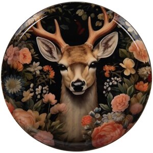 Clayre & Eef 66423 Untersetzer Ø 11 cm...