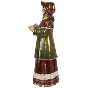 Clayre & Eef 6PR6055 Weihnachtschor 4-teilig Rot/Grün