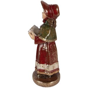 Clayre & Eef 6PR6055 Weihnachtschor 4-teilig Rot/Grün