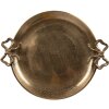 Șală decorativă Clayre & Eef 6AL0084 din aluminiu, 37x31x3 cm, aurie lucioasă