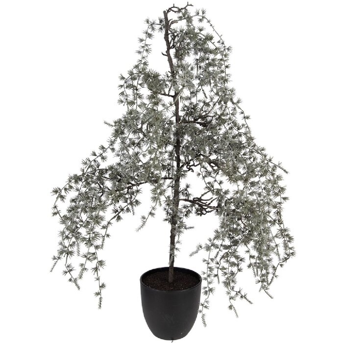 Clayre & Eef 50847 Dekoration Baum 40x40x85 cm Grün-Braun