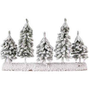 Clayre & Eef 66434 Weihnachtsbaum Dekoration 40x8x25...