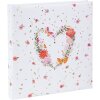 Album foto Goldbuch Floral Embrace 30x31 cm – 60 pagini cu pergamană, înveliș floral auric