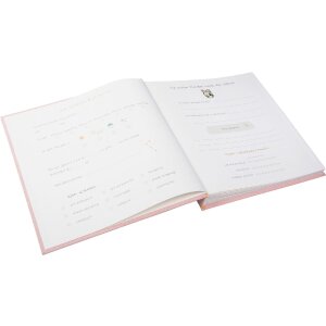 Album de născut Goldbuch Wolkenpoesie Rosa 30x31 cm