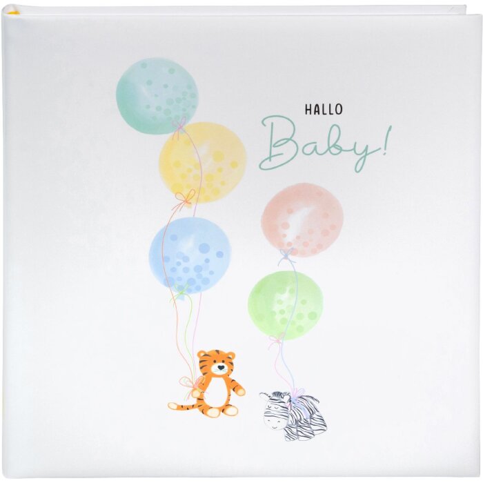 Album pentru bebeluș Goldbuch „Hoch hinaus!” 30x31 cm, 58 pagini cu pergamin