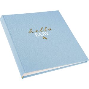 Album foto copii Goldbuch hello.baby himmelblau 30x31 cm