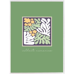 Album de inserție Aura – 32 de fotografii 10x15 cm, cu acoperiș softcover și design floral