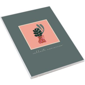 Album de inserție Aura – 32 de fotografii 10x15 cm, cu acoperiș softcover și design floral