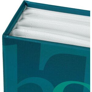 Goldbuch Einsteckalbum PHOTOS 10x15 cm für 100 Fotos Hardcover Typo Design