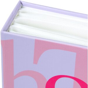 Goldbuch Einsteckalbum PHOTOS 10x15 cm für 100 Fotos Hardcover Typo Design