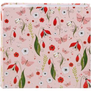 Album foto inserabil Secret Garden Pink pentru 200...