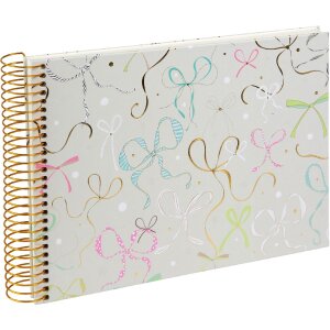 Album spiral Goldbuch Ribboné Taupe 23x17 cm