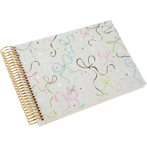 Album spiral Goldbuch Ribboné Taupe 23x17 cm