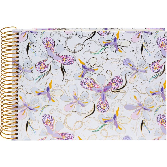 Album spiral Goldbuch Orchid Mood White 24x17 cm