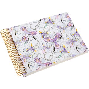 Album spiral Goldbuch Orchid Mood White 24x17 cm