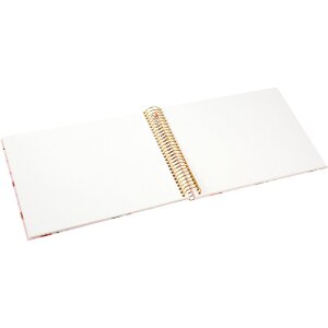 Album spiral Goldbuch Secret Garden roz 23x17 cm