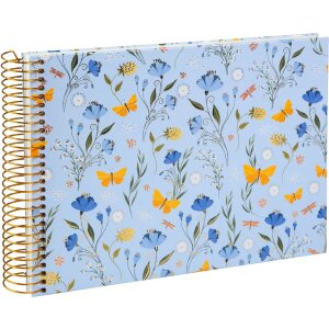 Album spiral Goldbuch Secret Garden Blue 23x17 cm –...