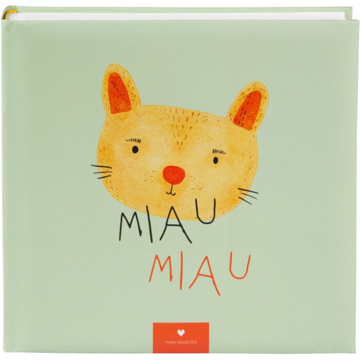 Album foto Goldbuch - Mein Haustier Katze, 25x25 cm, 60 de pagini, cu pergamin